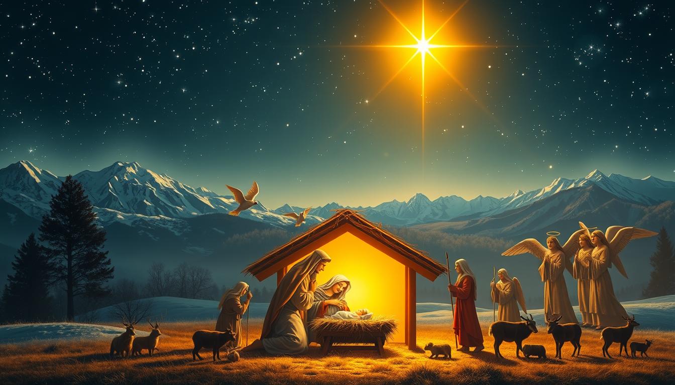 Boże narodzenie życzenia religijne