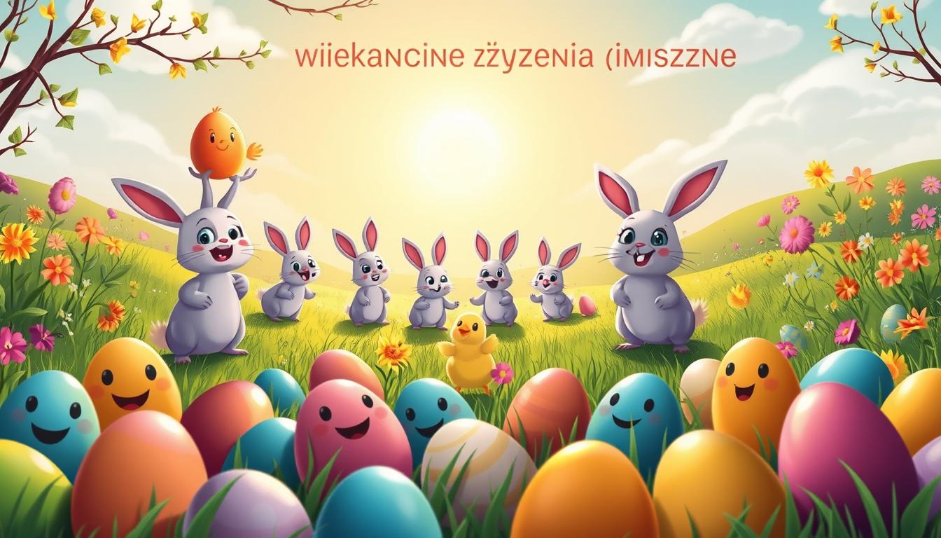Wielkanocne życzenia śmieszne