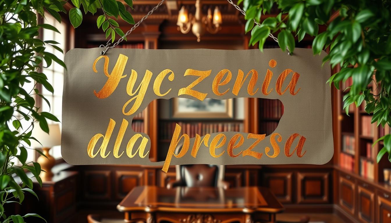 Życzenia dla prezesa