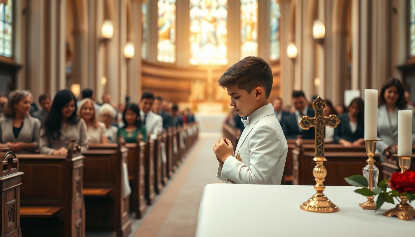Życzenia na komunię dla chłopca