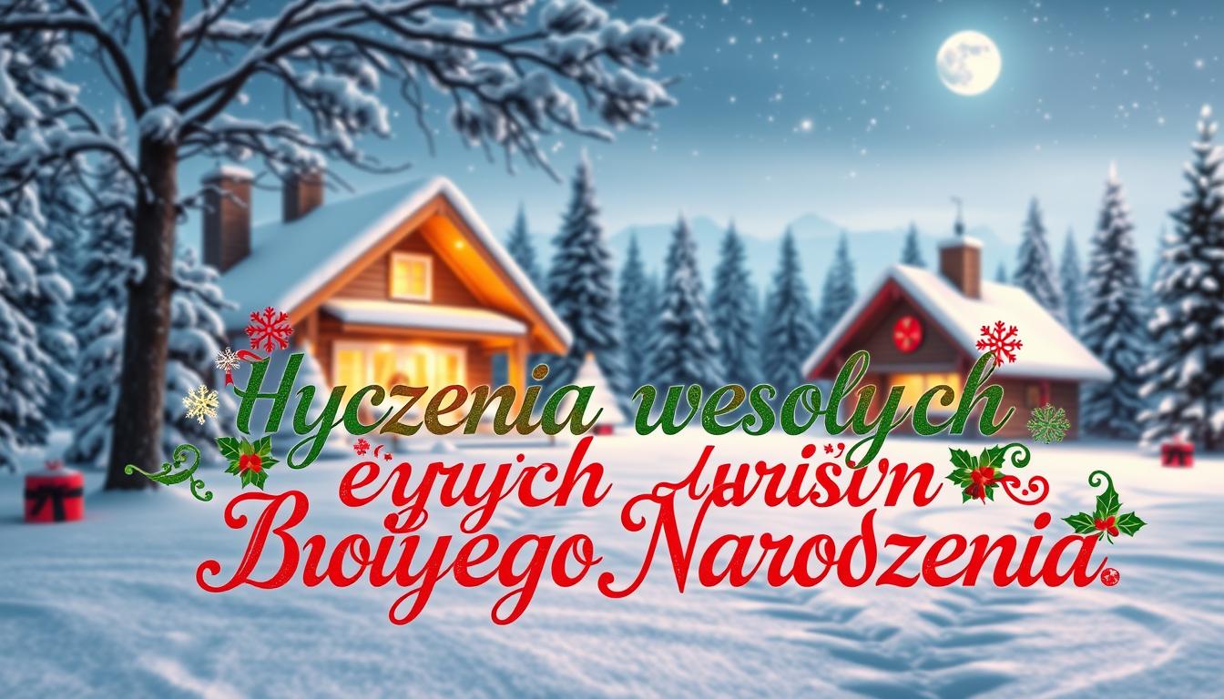 Życzenia wesołych świąt bożego narodzenia